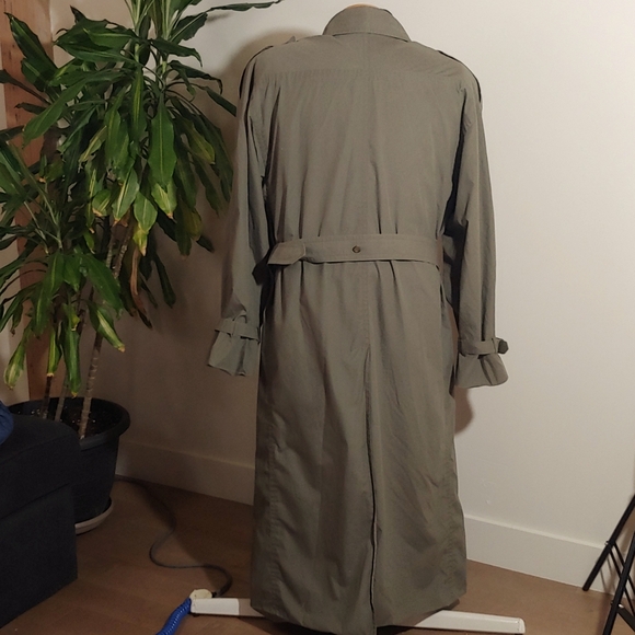 AQUASCUTUM Aqua 5 Men's Hampstead Trench  Size 42L - Picture 9 of 9